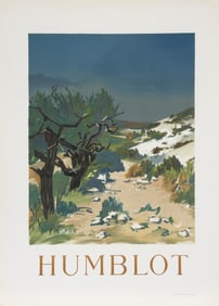 Robert Humblot, Exhibition Humblot, Lithograph Poster