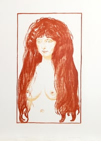 Edvard Munch, The Sin, Poster