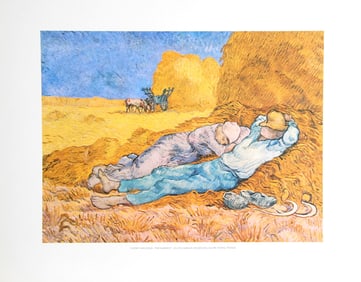 After Vincent van Gogh, The Harvest, Poster