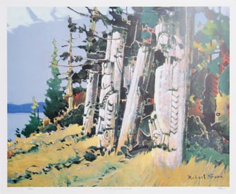 Robert Genn, Last of the Ninstints, Offset Lithograph