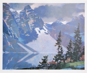 Robert Genn, The Sound and the Fury, Offset Lithograph