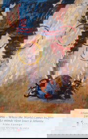 Aldo Luongo, Olympics Soccer, Poster