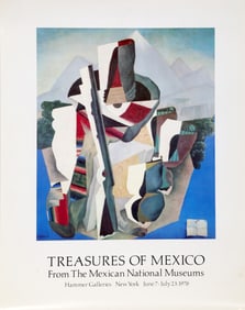 Diego Rivera, Treasures of Mexico, Poster