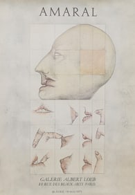 Antonio Henrique Amaral, Galerie Albert Loeb, Poster