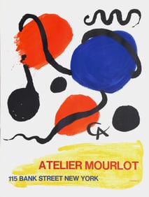 Alexander Calder, Atelier Mourlot, New York, Lithograph Poster