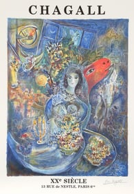 Marc Chagall, XX Siecle, Lithograph Poster