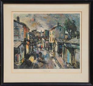 F. Doumerque, Clearing Up, Offset Lithograph