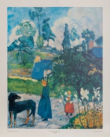Paul Gauguin, Paysage de Bretagne, Poster
