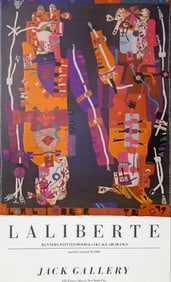 Norman Laliberte, Jack Gallery Exhibition, Poster