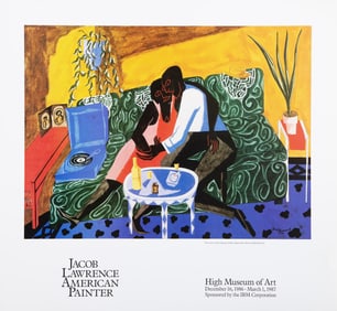 Jacob Lawrence, The Lovers, Poster