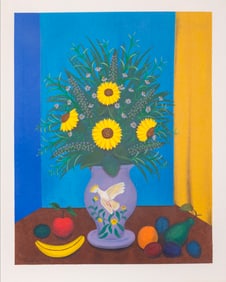 Lawrence Lebduska, Vase, Screenprint Poster
