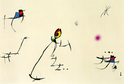 Joan Miro, Barcelona, Lithograph Poster