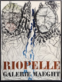 Jean-Paul Riopelle, Galerie Maeght II, Lithograph Poster