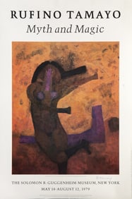 Rufino Tamayo, Myth and Magic Exhibition Poster, Poster