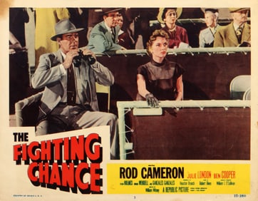 Republic Pictures, The Fighting Chance, Rotogravure printed Lobby Card