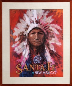 Albert Carlo, Sante Fe, Poster