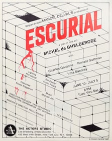 Franc Palaia, Escurial, Poster