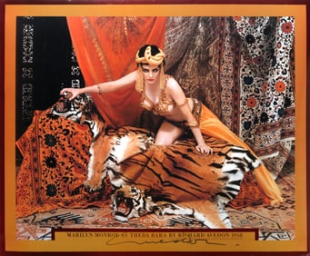 Richard Avedon, Marilyn Monroe as Theda Bara, Poster mounted to board
