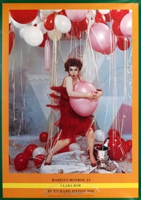 Richard Avedon, Marilyn Monroe as Clara Bow, Poster mounted to board