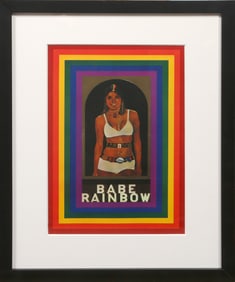 Peter Blake, R is for Rainbow, Collotype Poster