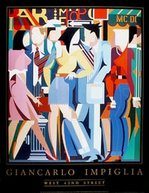 Giancarlo Impiglia, West 42nd Street, Poster