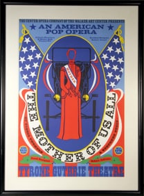 Robert Indiana, The Mother of Us All, Screenprint Poster