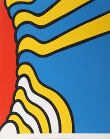 Nicholas Krushenick, Minneapolis Institute of Art 50th Anniversary, Screenprint Poster