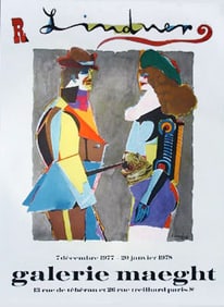 Richard Lindner, Galerie Maeght, Lithograph Poster