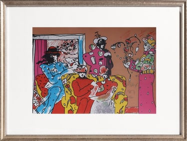 Peter Max, Flower Garden, Poster