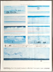 Saul Steinberg, Israel Museum Poster, Offset Print