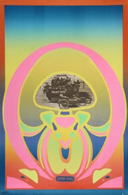 Peter Max, Keystone Cops, Poster