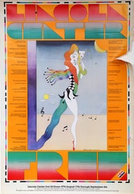 Barbara Nessim, Lincoln Park Center - Out of Doors Festival, Poster