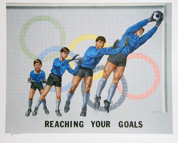 A. Vosk, Reaching your Goals, Poster