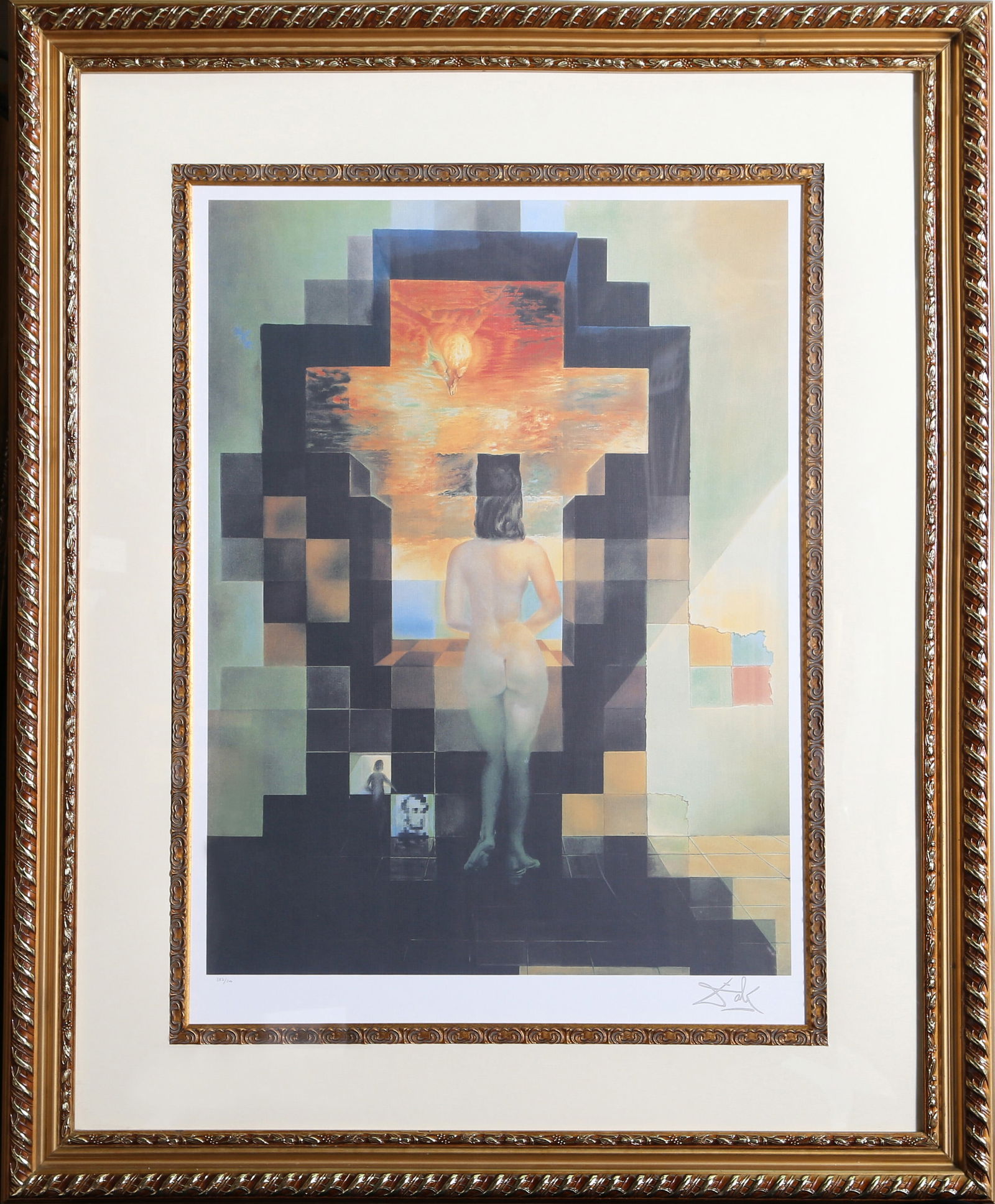 After Salvador Dali, Lincoln in Dalivision, Offset Lithograph (1 of 3)