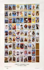 Salvador Dali, Tarot Cards, Poster