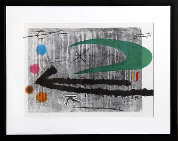Joan Miro, Vers la Gauche from Indelible Miro, Offset Lithograph