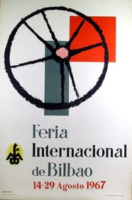 Manuel Elespuru, Spain - Feria Internacional de Bilbao, Poster