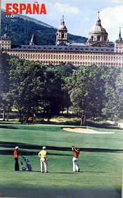 Travel Poster, Spain - Espana: Golf, Poster