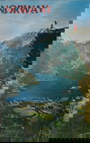 Travel Poster, Norway, Poster