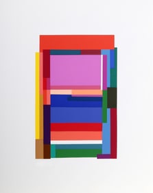 Barbara Lynch Zinkel, Rainbow II, Screenprint