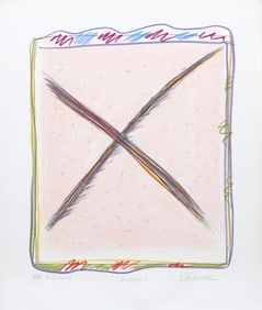 Sybil Kleinrock, Midway I-A, Hand-Colored Lithograph