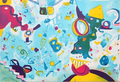 Jay Milder, Homage to Robert Jones, Lithograph