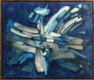 Jacques Zimmermann, L'Eau, Oil on Canvas