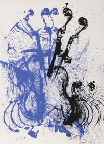 Arman, Electric Concerto, Screenprint on Arches