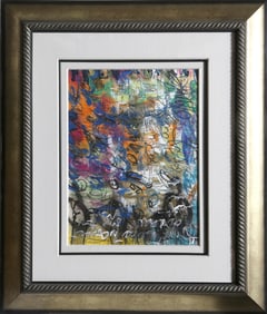 Tim Yanke, Loose Golden, Mixed Media on Panel