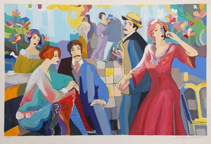 Michael Kerman, Late Arrival, Screenprint