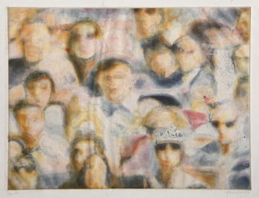 Dennis Kardon, Critical Mass, Spit-bite aquatint on Belgique handwove paper