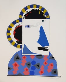 Ivan Chermayeff, Geisha in Amsterdam, Screenprint