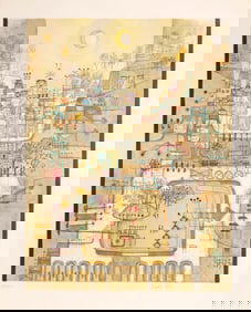 Heshi Yu, Metropolis, Lithograph