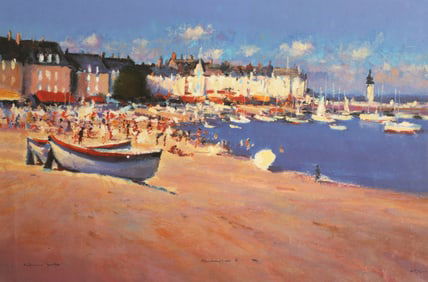 Norman Smith, Harborside 4, Lithograph